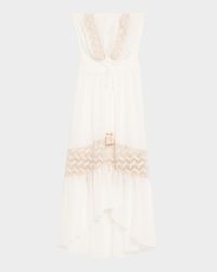 Dorian Strapless Midi Dress