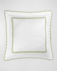 Classic Chain Scallop Matelasse Euro Sham