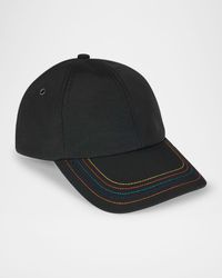 Men's Signature Stripe Stitch Baseball Cap