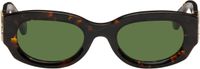 Off-White Brown Palmer Sunglasses