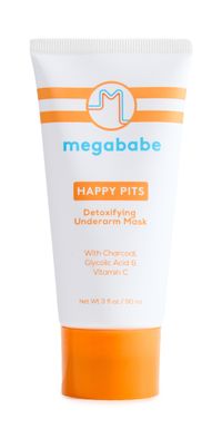 Megababe HAPPY PITS Detoxifying Underarm Mask No Color 3 oz/ 88 mL