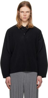 HOMME PLISSÉ ISSEY MIYAKE Black Monthly Color February Henley