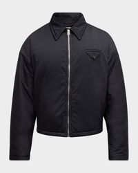 Men's Padded Nylon Tech Jacket