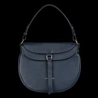 Lancaster Paris - Sac besace en cuir - Taille Unique - Bleu