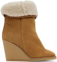 Isabel Marant Bottes Totam brun clair