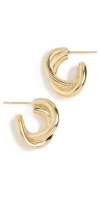 LIÉ STUDIO The Diana Earrings Gold One Size