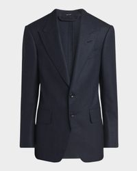 Men's Shelton Wool Herringbone Sport Coat