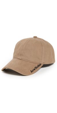 Acne Studios Baseball Cap Khaki Beige One Size