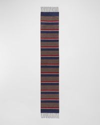 Men's Rascar Silk-Cashmere Stripe Scarf