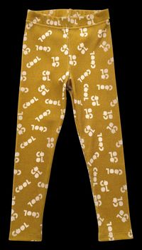 Apaches Collections - Legging imprimé en coton - Taille 10A - Marron