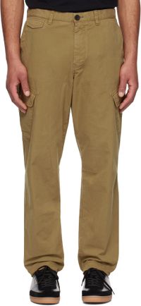 PS by Paul Smith Brown Broad Stripe Zebra Cargo Pants