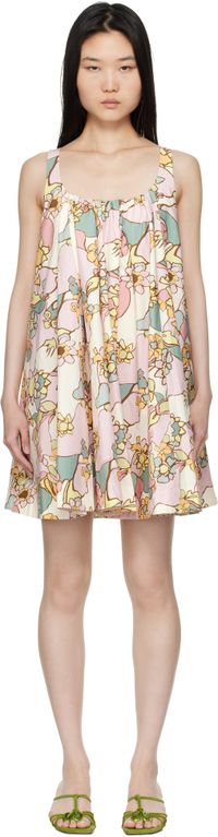 ZIMMERMANN Robe courte Maxine multicolore