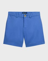 Boy's Twill Preppy Shorts, Size 2-7