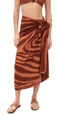 ViX Paula Hermanny Sundown Printed Sarong Multi One Size