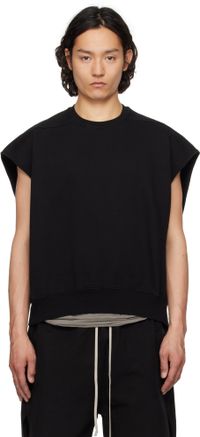 Rick Owens DRKSHDW Black Hollywood SL Jumbo Tatlin Sweatshirt