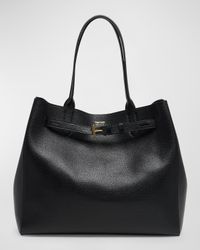 Audrey Large Tote Bag in Grain Leather