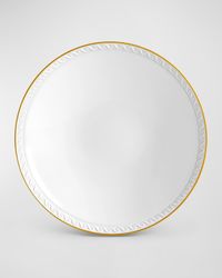 Neptune 24K Gold-Rimmed Soup Plate