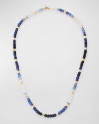 Jumbo Gold Bead Necklace