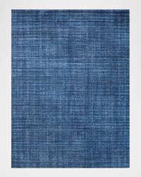 Martelli Modern Hand-Loomed Navy Rug, 9' x 12'