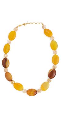 Anni Lu Desert Dreamer Necklace Butterscotch One Size