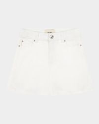 Girl's Jenny Denim Mini Skirt, Size 7-16