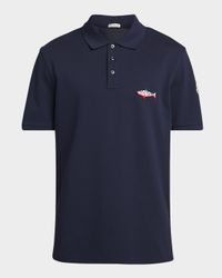 Men's Shark Pique Polo Shirt