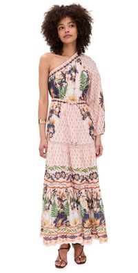 FARM Rio The Dream Garden Pink Maxi Dress The Dream Garden Pink XS