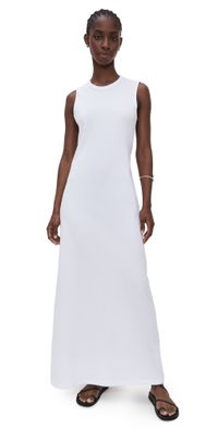 Leset Margo Sleeveless Maxi Dress White M