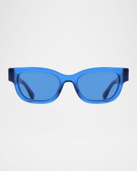 Gancino Rectangle Acetate Sunglasses