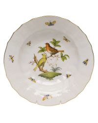 Rothschild Bird Motif 06 Rim Soup Bowl