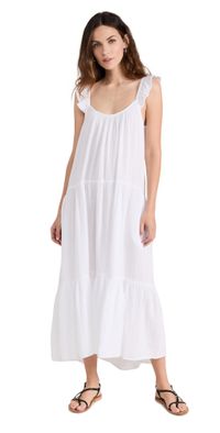 XIRENA Rumer Dress White Wash L