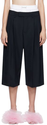 Alexander Wang Pantalon étagé noir