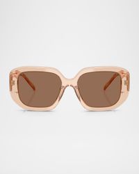 TY7218U Square Acetate Sunglasses