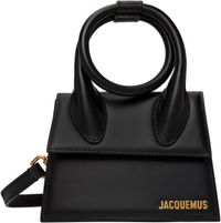 JACQUEMUS Black 'The knot Chiquito' Bag