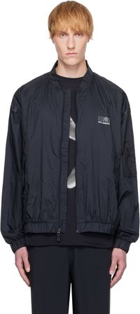 MM6 Maison Margiela Black Salomon Edition Sports Bomber Jacket
