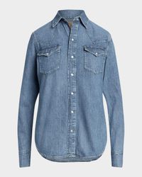 Denim Western Shirt