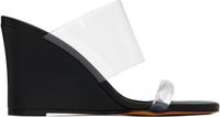 Maryam Nassir Zadeh Black Olympia Heeled Sandals