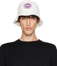 Canada Goose Chapeau bob Haven blanc
