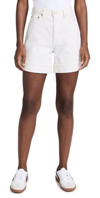 AGOLDE Dame Short: High Rise Baggy Cuff Fortune Cookie 31