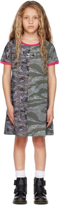 Diesel Kids Green Denisia Dress