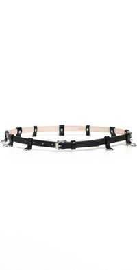 Isabel Marant Chelsea Belt Black/Silver 75