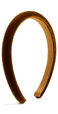 Jennifer Behr Tiana Headband Chocolate One Size