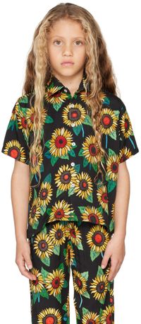 Endless Joy Enfant | Chemise noire à image