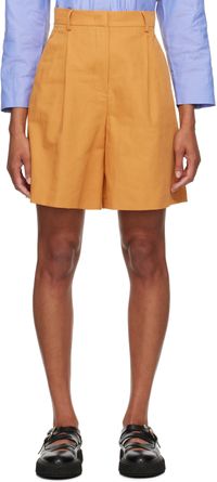 Weekend Max Mara Orange Ecuba Shorts
