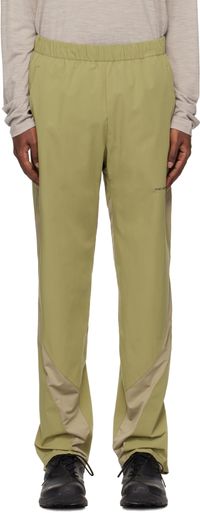 POST ARCHIVE FACTION (PAF) Khaki On Edition Running Track Pants