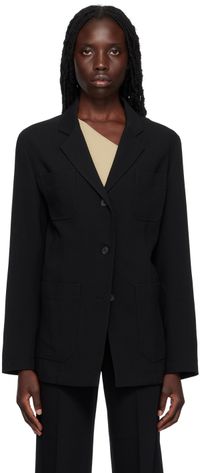 TOTEME Black Slim Blazer