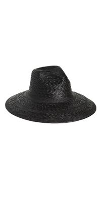Freya Redwood Straw Hat Black S/M
