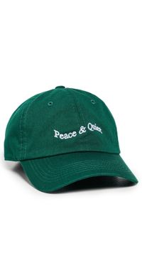 Museum of Peace and Quiet Wordmark Tye Dye Dad Hat Forest One Size