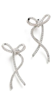 SHASHI Caroline Earrings Silver One Size