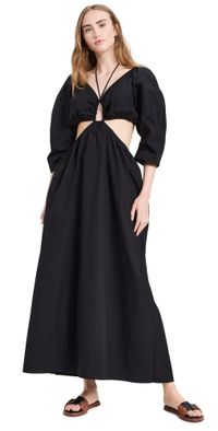 MARA HOFFMAN Shaina Dress Black M